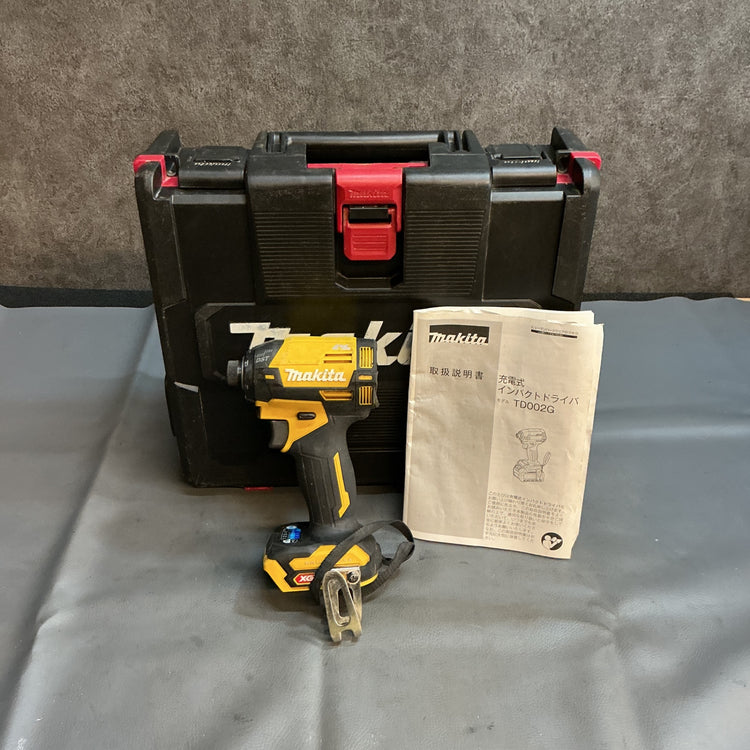 【中古】マキタ(makita) コードレスインパクトドライバー TD002GZFY  【越谷店】