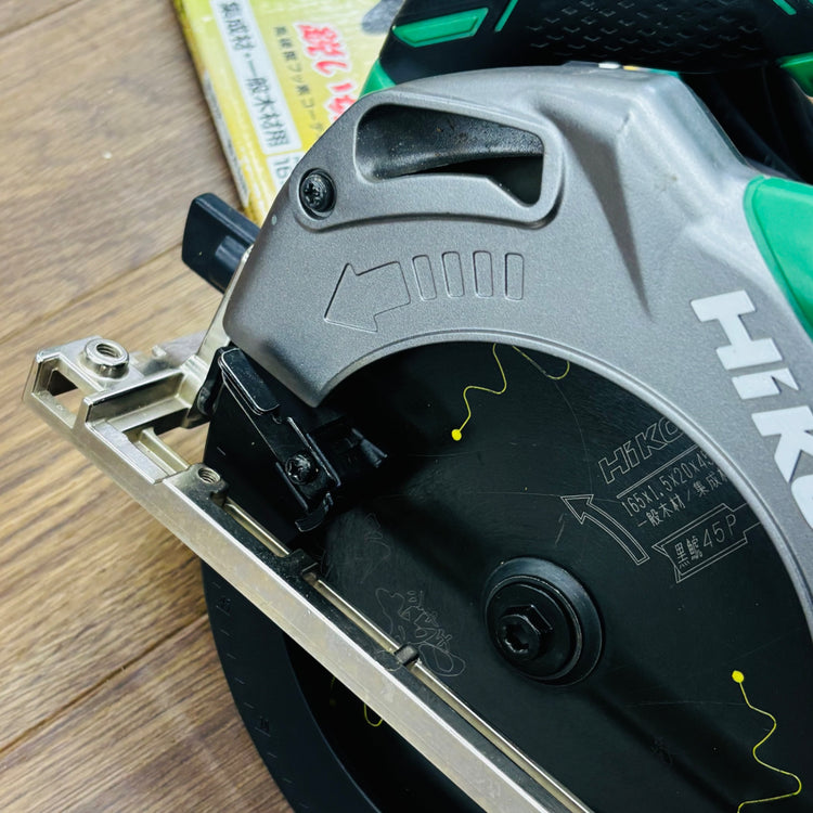 165mm 深切り電子丸のこ C6MEY(SK) 未使用黒鯱チップソー付【リライズ蓮田店】