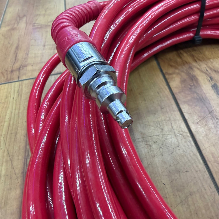 極美品 高圧用エアホース 型番不明 全長20m 内径6.0mm 【リライズ蓮田店】