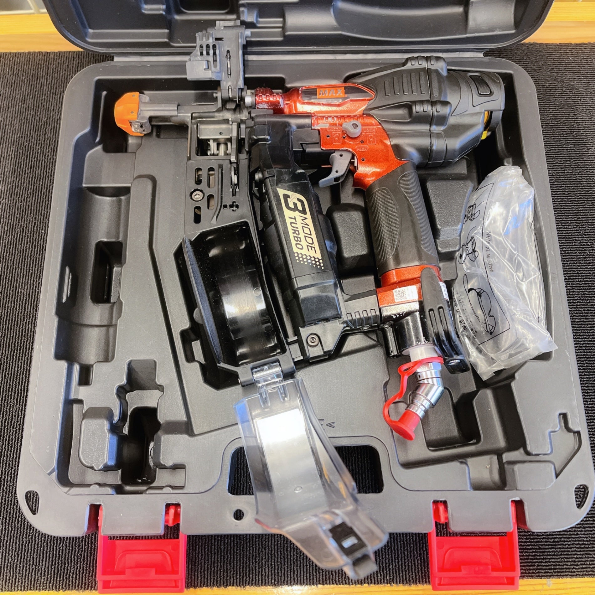 【中古・動作品】 マックス(MAX) 高圧エアネジ打ち機 HV-R41G5-R 【越谷店】