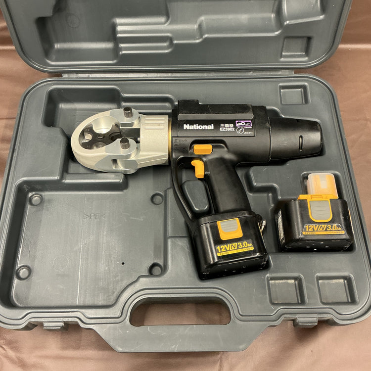 【中古】 松下電器 National EZ3902 充電式圧着工具 ※コマなし 【越谷店】