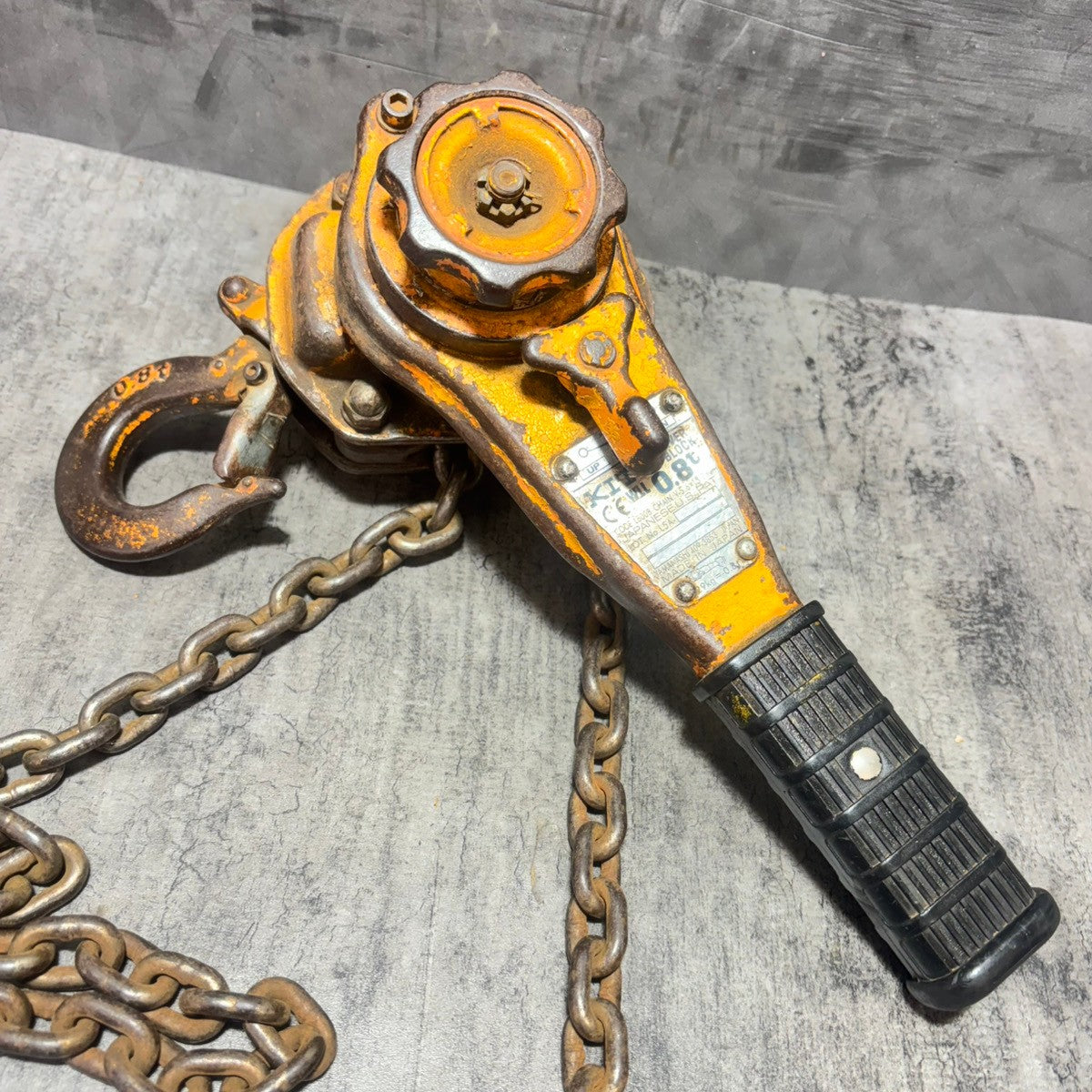 ◆KITO(キトー) レバーブロック LB008 0.8t 【市川行徳店】