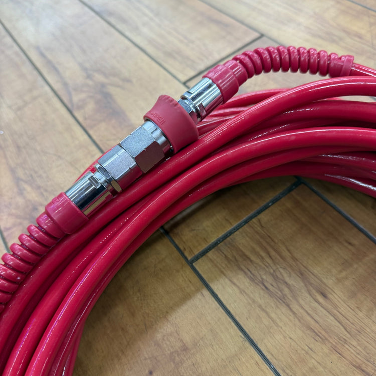 極美品 高圧用エアホース 型番不明 全長20m 内径6.0mm 【リライズ蓮田店】