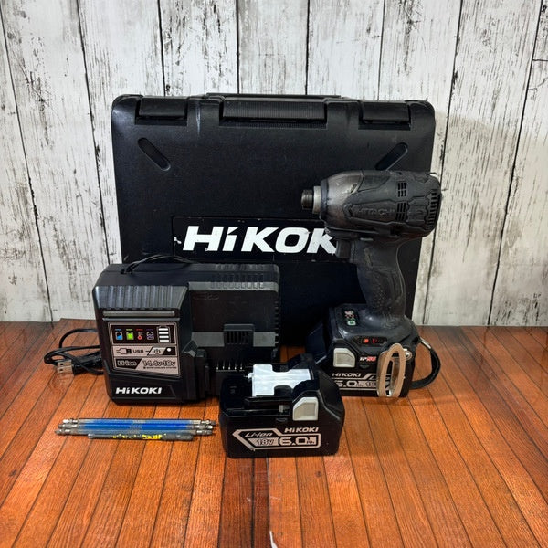 コードレスインパクトドライバー WH18DDL2(2LXPK)(B) 【野田愛宕店】