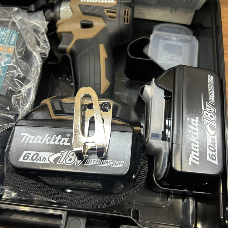 限定色 オーセンティックブラウン マキタ(makita) 18V コードレスインパクトドライバー TD173DGXAB 【船橋馬込店】