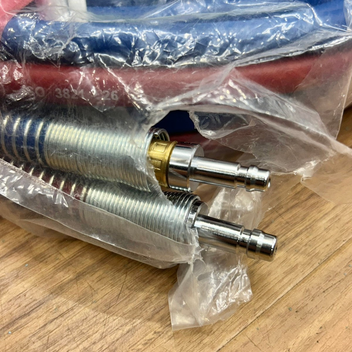 阪口製作所 ツインガスホース W-290 10m 細径ツイン継手付 酸素 アセチレン 【船橋馬込店】