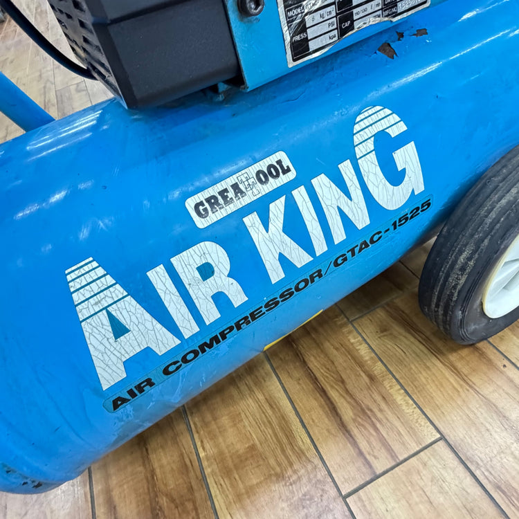 動作確認済み 常圧用 エアーキング エアーコンプレッサー GTAC-1525 【リライズ蓮田店】