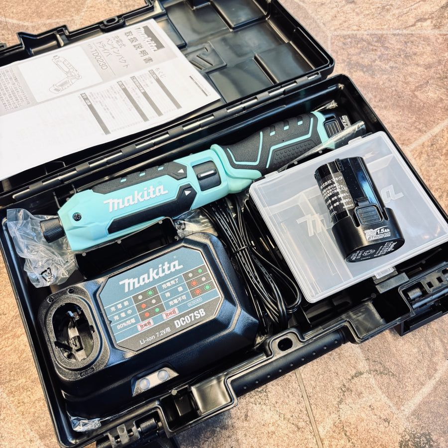 ◆マキタ(makita) 充電式ペンインパクトドライバ TD023DHXTB ターコイズブルー 【越谷店】