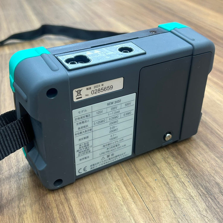 共立電気計器 絶縁抵抗計 KEW3432 3レンジ 【船橋馬込店】