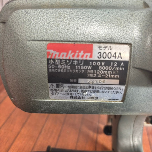 ◆マキタ(makita) 小型ミゾキリ 3004A 【野田愛宕店】