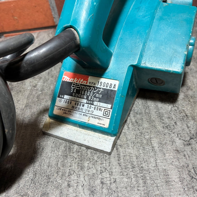 82mm 電動カンナ1900BA 替刃式 【市川行徳店】