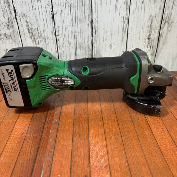 ◆ハイコーキ(HIKOKI) 100mmコードレスディスクグラインダ G14DSL2(NN) 【野田愛宕店】