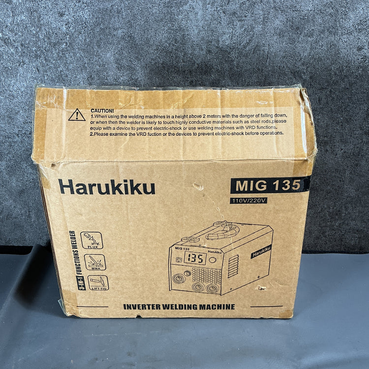【中古】Harukiku ノンガス半自動溶接機  MIG135  【越谷店】