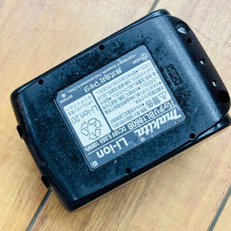 純正品 リチウムイオンバッテリー 18V/6.0Ah BL1860B【中古】【リライズ蓮田店】