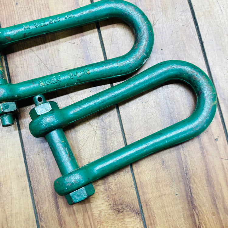 【コンパクト便】2個セット 3.5t 長シャックル  WL3t5 【中古】 【蓮田店】