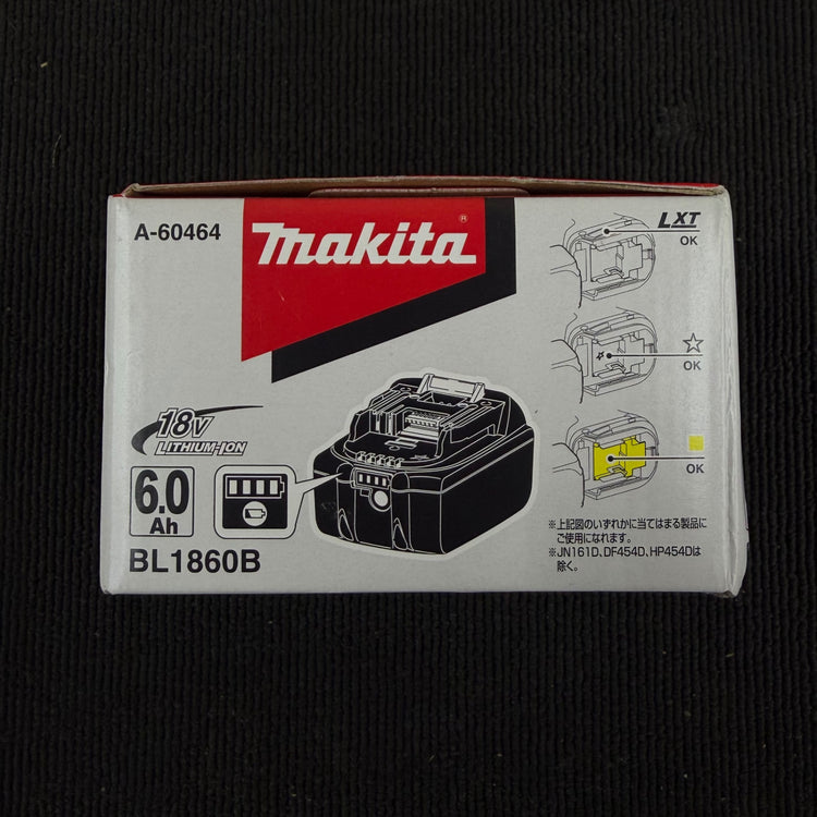 未使用 純正 リチウムイオンバッテリー 18V/6.0Ah BL1860B 【リライズ蓮田店】