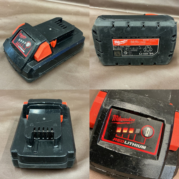 【中古品・3.0Ahバッテリ1個付き！】Milwaukee ミルウォーキー M18 FUEL インパクトドライバー M18 FID3-0X0 JP  【越谷店】