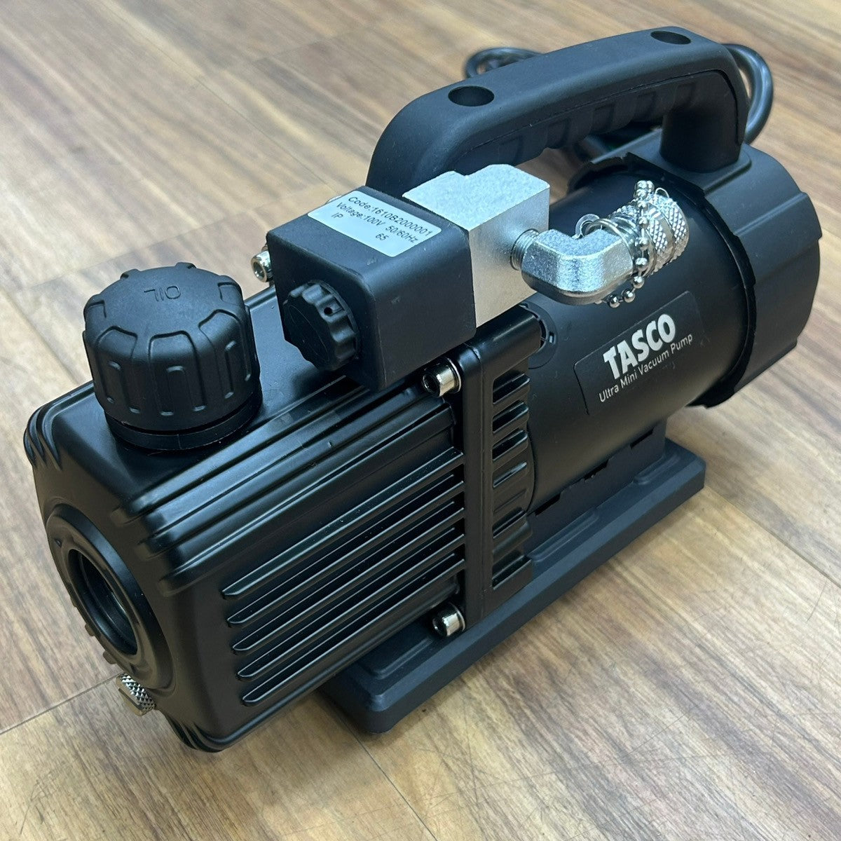 極美品 タスコ (TASCO) オイル逆流防止弁付 ウルトラミニツーステージ真空ポンプ TA150SW 【中古】【船橋馬込店】