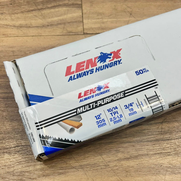 LENOX レノックス バイメタルセーバーソーブレード 10/14 50枚入り 22758OSB110R 【船橋馬込店】