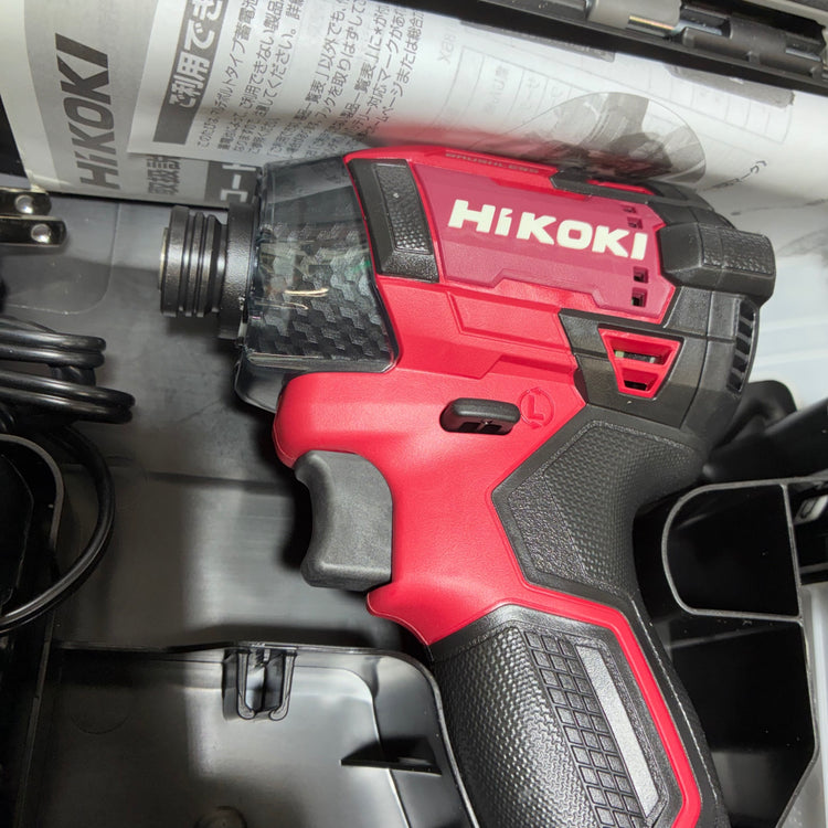 HiKOKI(ハイコーキ) 36V 充電式 インパクトドライバー WH36DD バッテリ2個、充電器付き 【市川行徳店】