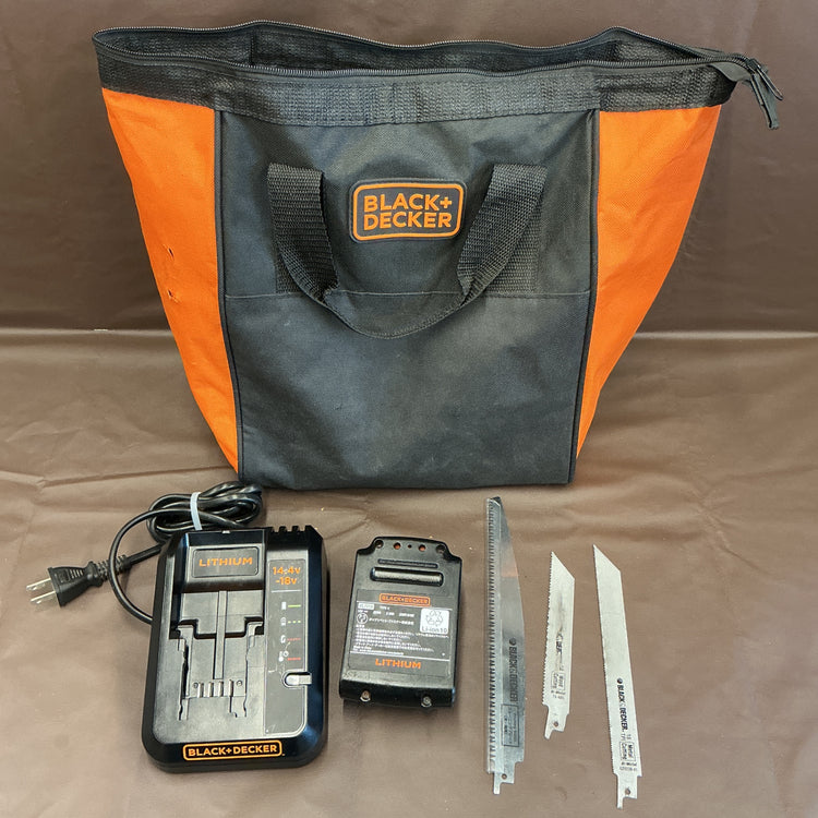 【中古・動作確認済み！】 ブラックアンドデッカー BLACK+DECKER 18V 多機能電動ツール マルチエボ EVO185 本体+5種のヘッドパーツ 【越谷店】