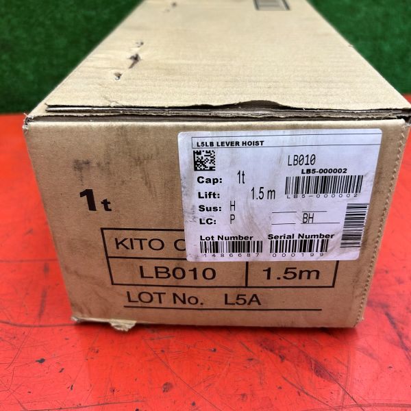 LB010 レバーブロック 1t 【野田愛宕店】