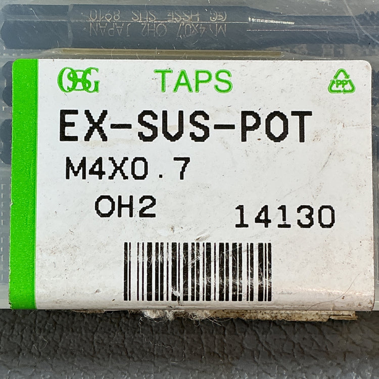 【未使用】OSG　ポイントタップシリーズ ステンレス用 EX-SUS-POT　M4×0.7　４８本セット  【越谷店】