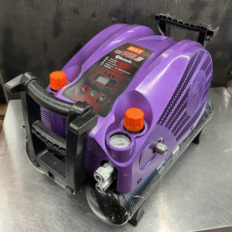 【中古】マックス/MAX エアコンプレッサー AK-HH1270E3_メタリックパープル  【越谷店】