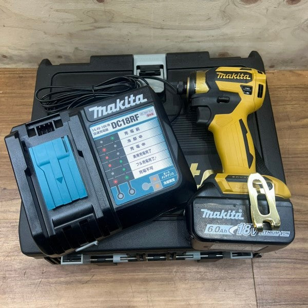 ◆マキタ(makita) インパクトドライバー 20周年モデル プレミアムイエロー TD173DGXPY 【船橋馬込店】