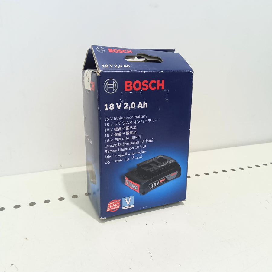 純正 BOSCH ボッシュ 18V 2.0Ah リチウムイオンバッテリー A1820LIB 薄型 【船橋馬込店】