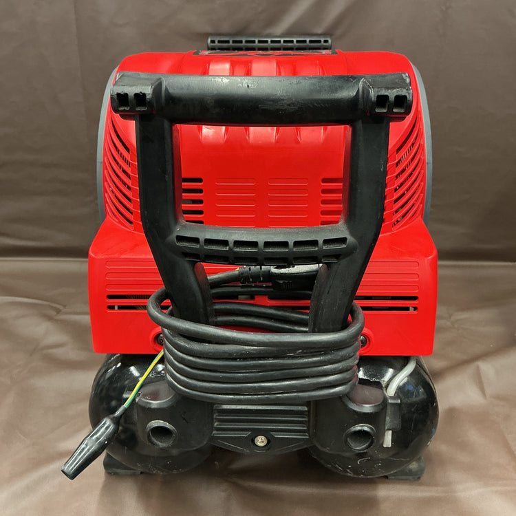 【中古※一部ボタン不良あり】 マックス MAX エアコンプレッサー AK-HL1250E2 レッド 常圧 高圧 11Lタンク 【越谷店】