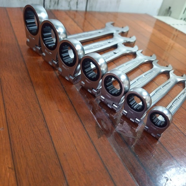 首振クイックラチェットめがねレンチセット RMFQ700 【野田愛宕店】