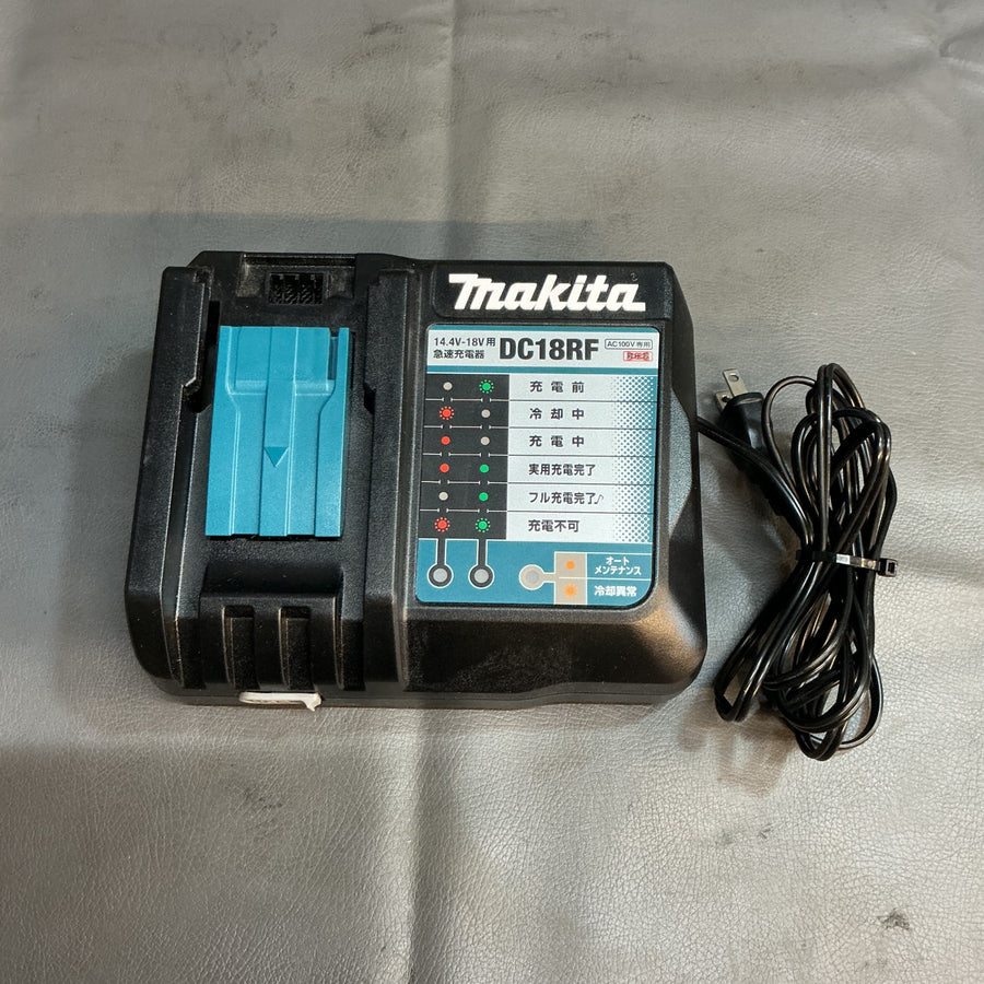 【中古・動作品】 マキタ makita 14.4V 18V 急速充電器 DC18RF 純正品 【越谷店】