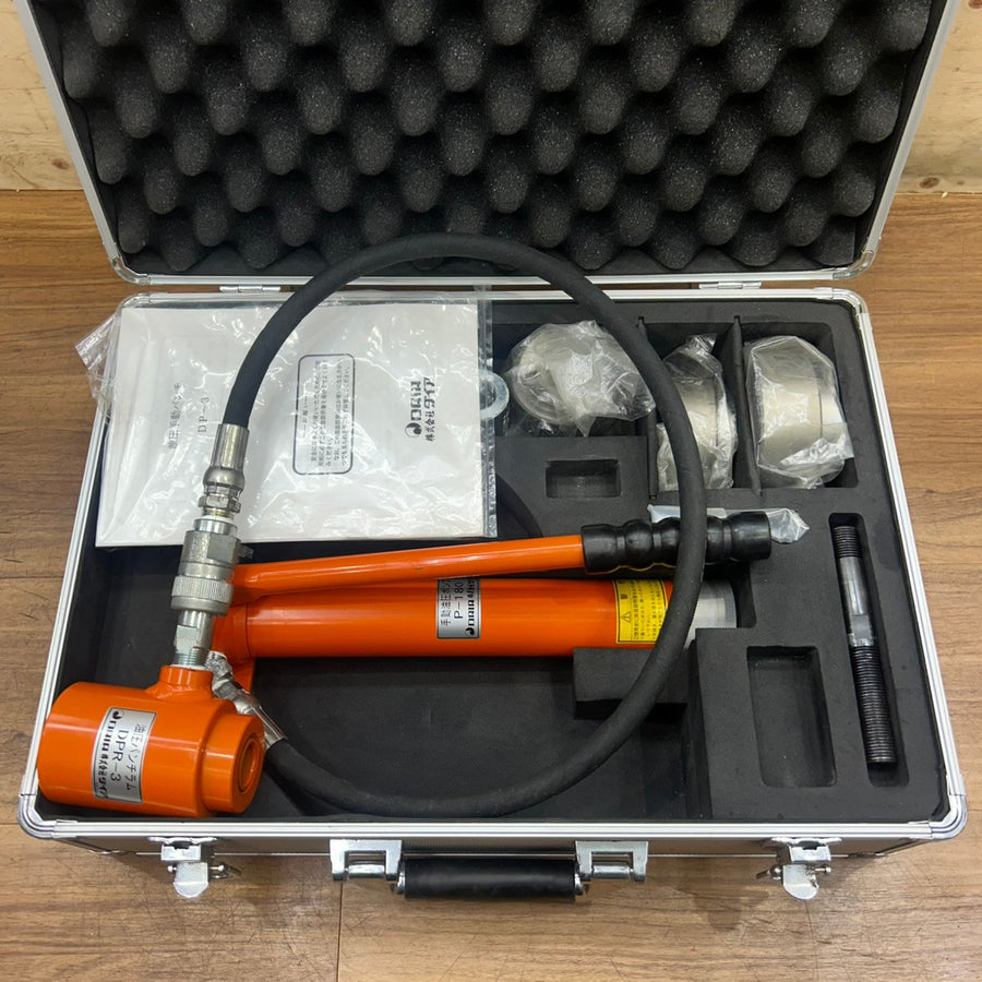 美品 ダイア (DAIA) 油圧手動パンチ DP-3 手動分離油圧式パンチャー DPR-3/P-180 【船橋馬込店】