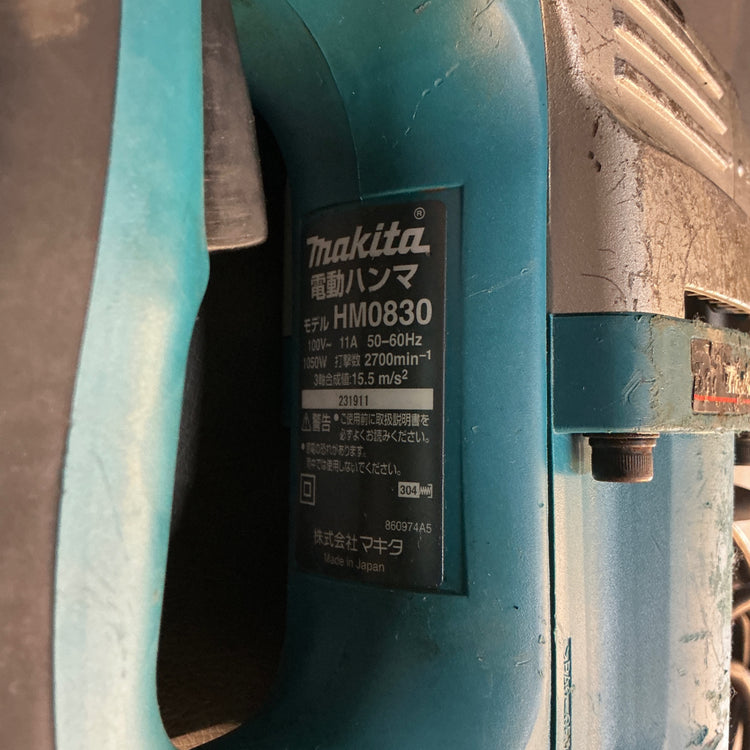 【中古】マキタ(makita) 電動ハンマ HM0830  【越谷店】