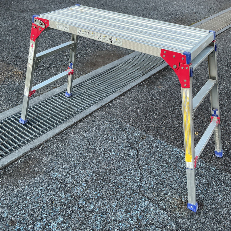 【中古】 ハセガワ(Hasegawa) 伸縮式作業台 DRSW-1090 台サイズ 100x42cm 高さ66～88cm 【越谷店】
