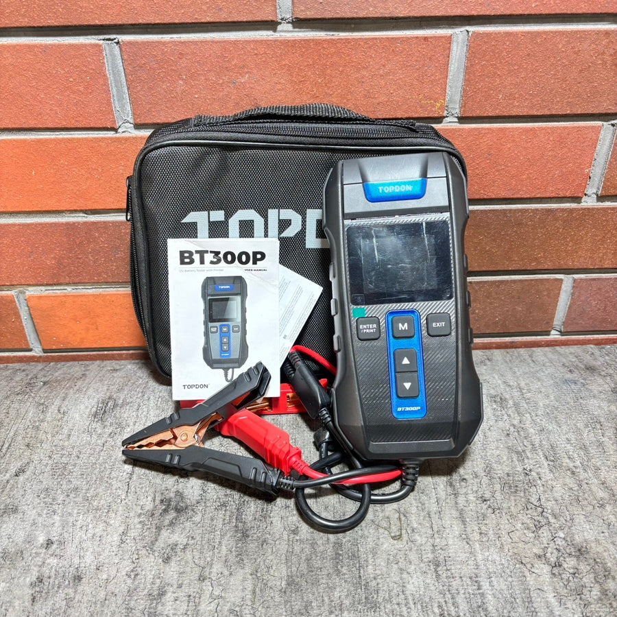 TOPDON バッテリーテスター  BT300P 【市川行徳店】