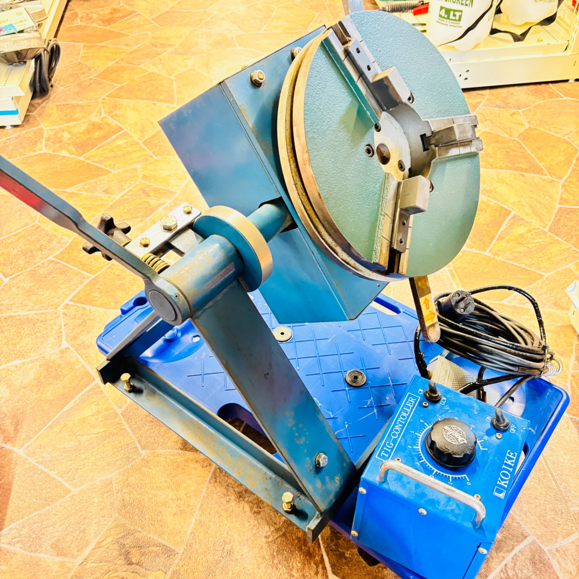 【中古動作確認済み！セール！】 小池酸素工業 溶接ポジショナー LD-60KI Tig 9型 ※本州限定！送料無料！ 【越谷店】