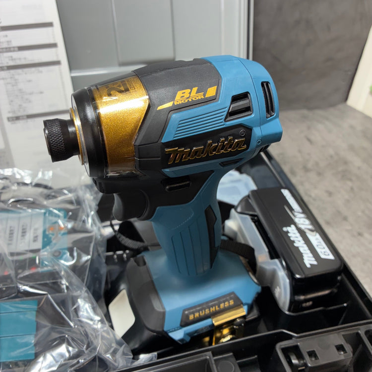 マキタ(makita) インパクトドライバー 20周年モデル プレミアムブルー TD173DGXPB 【市川行徳店】
