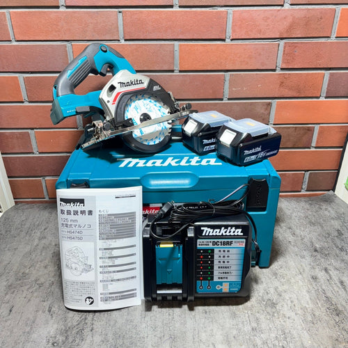 ◆マキタ(makita) コードレス丸のこ HS474DRGX 【市川行徳店】