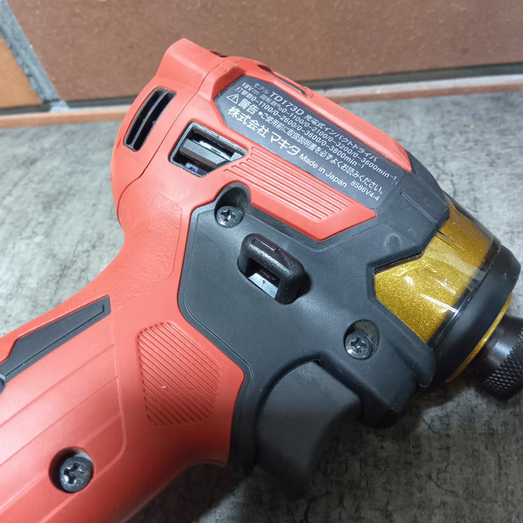 ◆マキタ(makita) インパクトドライバー 20周年モデル プレミアムレッド TD173DGXPR 【市川行徳店】