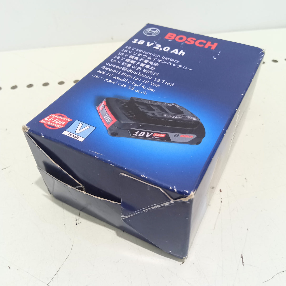純正 BOSCH ボッシュ 18V 2.0Ah リチウムイオンバッテリー A1820LIB 薄型 【船橋馬込店】