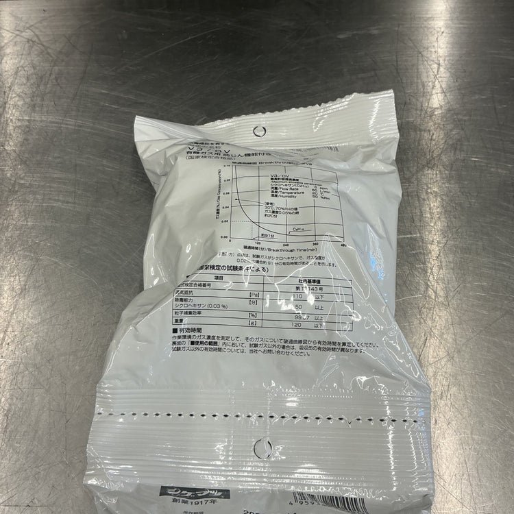 【未使用】 重松製作所(シゲマツ) 電動ファン付き呼吸用保護具使用フィルタV3/OV 50個入【越谷店】