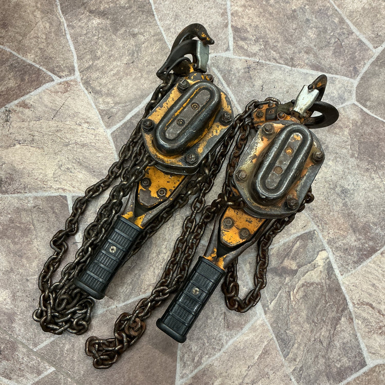 【中古・使用感あり】 KITO  レバーブロック LB008 2個セット 【越谷店】