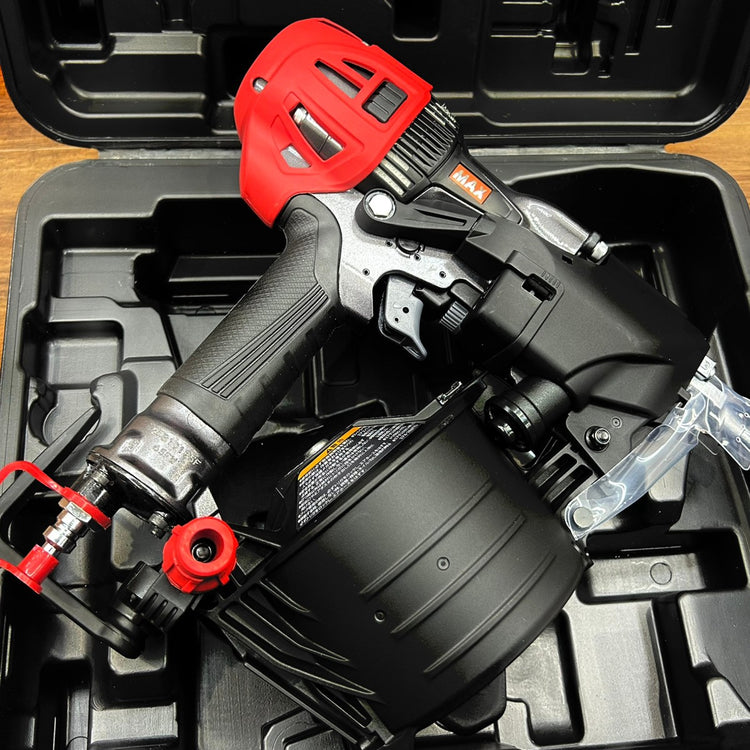 型枠モデル マックス (MAX) 65mm 高圧 エアー釘打ち機 HN-65FW1 (アタッチメントVツキ)  【船橋馬込店】