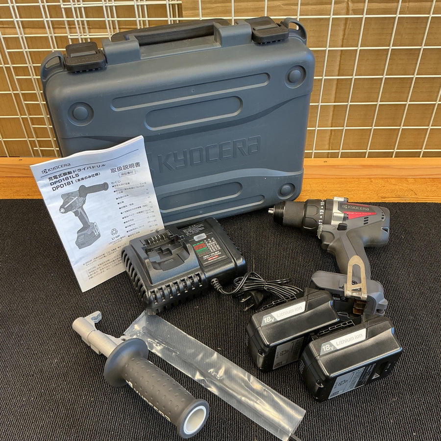 【未使用】 京セラ(kyocera) 18V 充電式振動ドライバドリル DPD181L5 【越谷店】