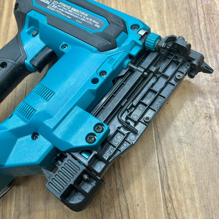 美品 マキタ (makita) 35mm 40V コードレスピンネイラ PT001GZ 本体バッテリーセット BL4025 【船橋馬込店】