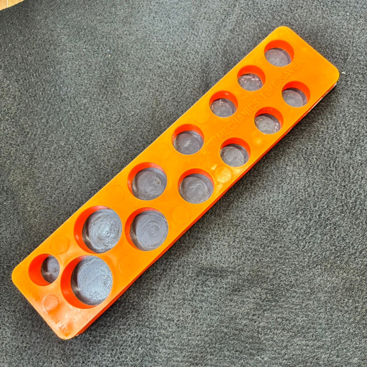 【ホルダー付】Snap-on (スナップオン) 3/8 差し込み 6角 ショートソケット 5個セット FSM 【船橋馬込店】