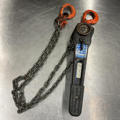 【中古現状品】象印(ELEPHANT/エレファント) チェーンレバーホイスト YⅡ-50 0.5t レバーブロック  【越谷店】
