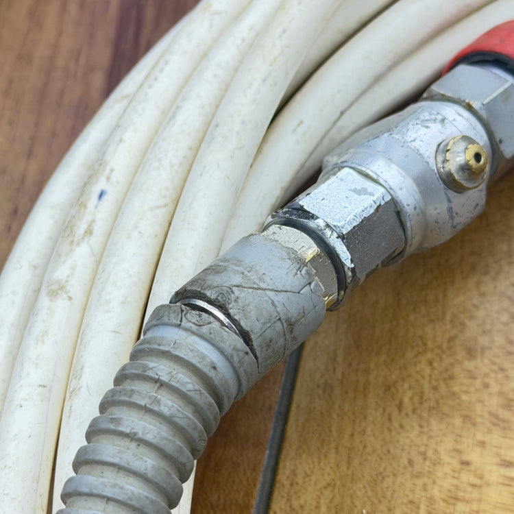 エア漏れ無く接続確認済み 常圧エアホース 全長約10m 内径7.0mm 【リライズ蓮田店】
